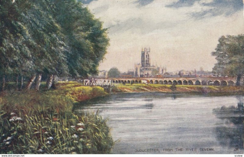GLOUCESTER, From the River Severn, 1900-10s; TUCK 1477