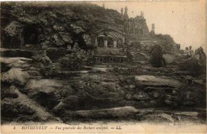 CPA ROTHÉNEUF-Vue générale des Rochers sculptés (265117)