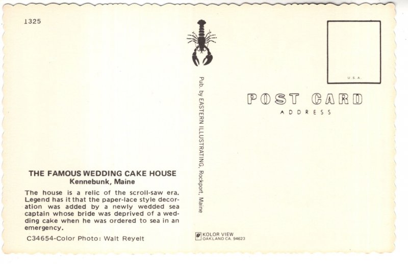 Famous Wedding Cake House, Kennebunk, Maine