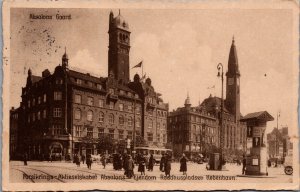 Denmark København Absalons Gaard Copenhagen Vintage Postcard C020