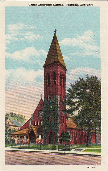 Kentucky Paducah Grace Epsicopal Church Curteich