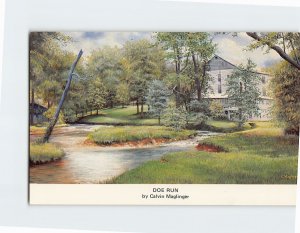 Postcard Doe Run by Calvin Maglinger Brandenburg Kentucky USA