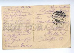 175060 Poland Czaplinek TEMPELBURG Market Place FIELD POST old