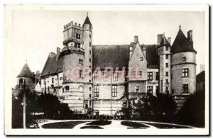 Old Postcard Bourges Palais Jacques View Taking Place Berry