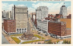 LPD38 Ohio Postcard: Cleveland Public Square