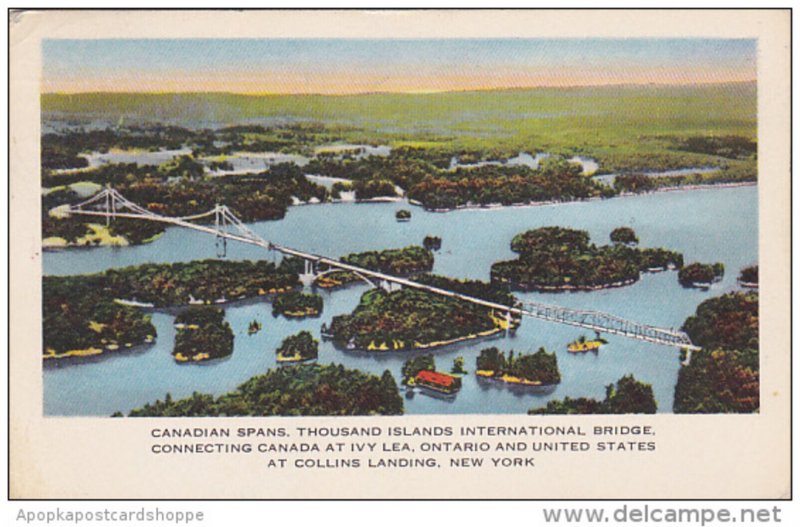 Canada Thousand Islands International Bridge 1955