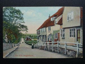 Kent STAPLEHURST The Hill showing THE LAMB INN c1915 Postcard by Ashbee