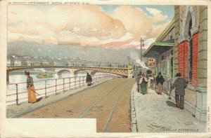 Belgium - Liege La Passerelle - Litho 03.41