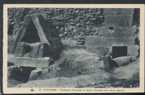 Tunisia Postcard - Carthage - Tombeaux Puniques De Byrsa    RS13861