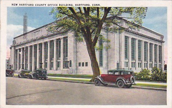 Connecticut Hartford New Hartford County Office Building 1936