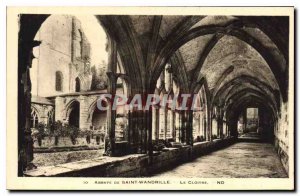 Postcard Abbey of Saint Wandrille Le Cloitre