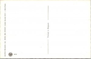 MAINZER Dressed Cats #4878 SCHOOL LEAPFROG GAME Anthropomorphic BELGIUM Postcard