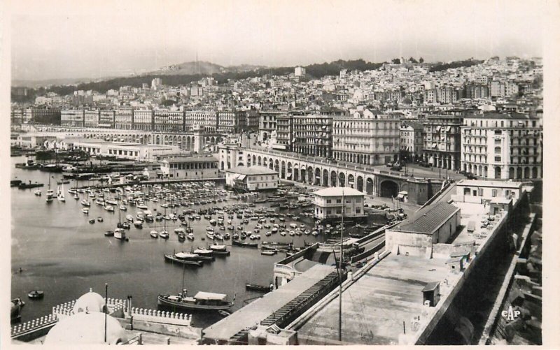 Lot of 11 photo postcards Algeria Alger topographical scenes and types 1940s