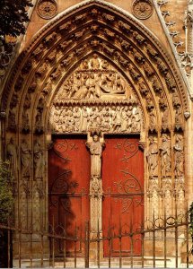 France Paris Notre Dame Portail sud du Transept