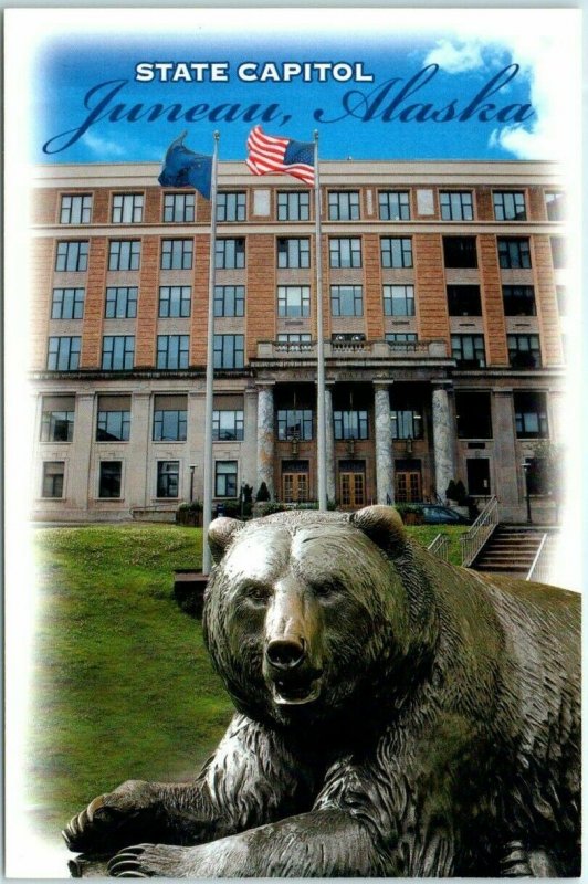 Postcard - Alaska State Capitol Building - Juneau, Alaska 