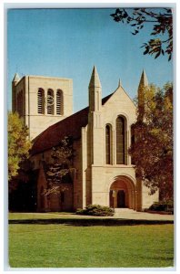 1977 Shove Memorial Chapel Colorado College Scene Colorado Springs CO Postcard