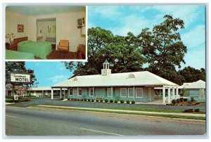 c1960 Sandman Motel Exterior Building Perry Georgia GA Vintage Antique Postcard