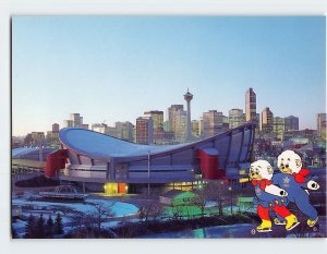 Postcard The Olympic Saddledome Site of 1988 Olympic Winter Games Calgary Canada