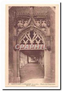 Montfort Lamaury Old Postcard Gate Cemetery (16th)