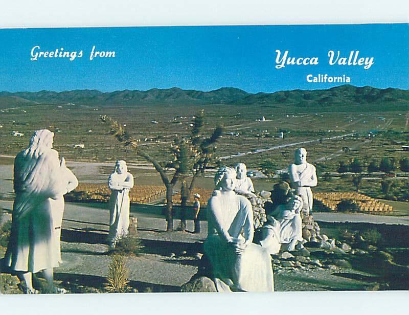 Unused Pre-1980 PARK SCENE Yucca Valley - San Bernardino California CA H1668