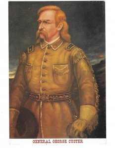 General George Armstrong Custer 1839-1876 4 by 6 card