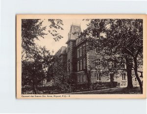 Postcard Couvent des Soeurs Ste. Anne, Rigaud, Canada