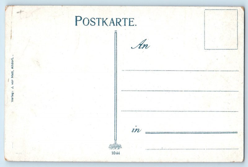 Uri Switzerland Postcard Altdorf Market Square with Tell Monument c1910