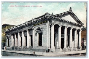 1910 Iowa State National Bank Building Sioux City Iowa IA Antique Postcard