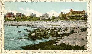 MA - Magnolia. Oceanside Hotel from Cobblestone Beach