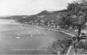 uk12817 tighnabruaich from east kyles of bute  scotland real photo uk