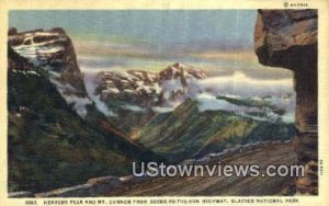 Heavens Peak & Mt Cannon in Glacier National Park, Montana