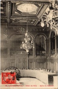 CPA Levallois Perret Hotel de Ville Salle du Conseil (1311119)