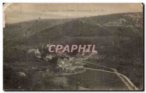 Postcard Old Val-Suzon General view