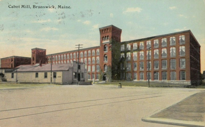 BRUNSWICK , Maine , 1914 ; Cabot Mill