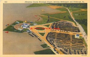 PA, Pittsburgh, Pennsylvania, Allegheny County Municipal Airport, Aerial View