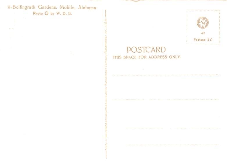 Bellingrath Gardens - Mobile, Alabama