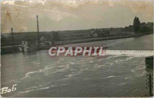 Postcard Modern Ablon sur Seine General View Barage
