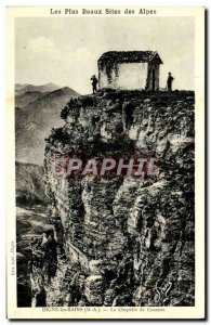 Old Postcard Digne Les Bains Chapel Cousson