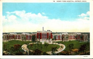 Michigan Detroit Henry Ford Hospital Curteich