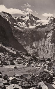 Switzerland Wengen Totalansicht Photo