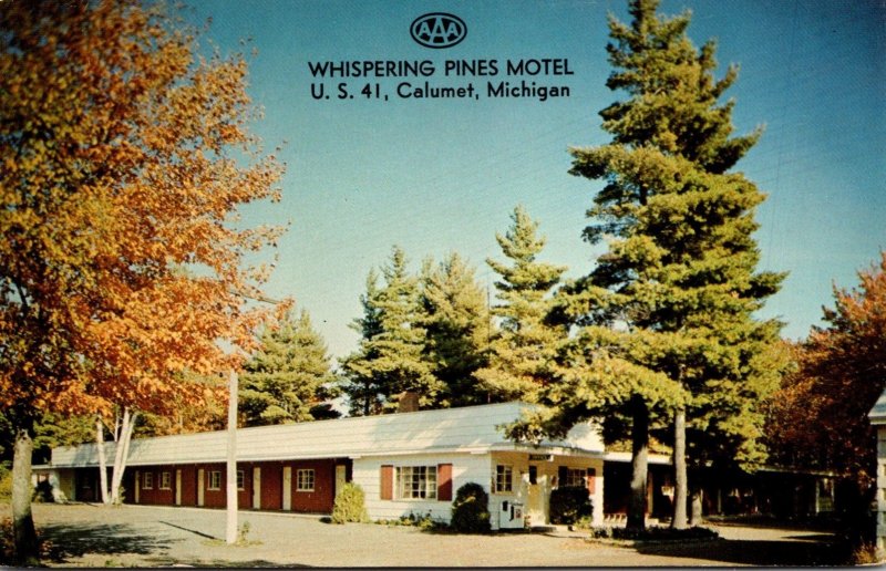 Michigan Calumet Whispering Pines Motel