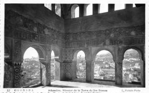 BR40642 Alhambre mirador de la torre de las damas granada    Spain