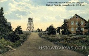 Tower & Summit House - Mt Greylock, Massachusetts MA