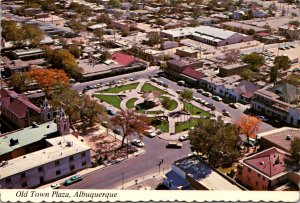 New Mexico Albuquerque Old Town Plaza Aerial View