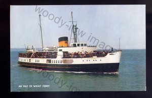 f2511 - British Railway I.O.W. Ferry - Shanklin - Ryde to Portsmouth - postcard