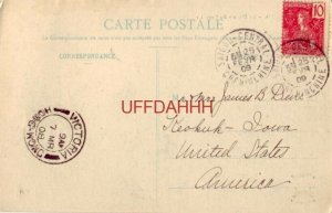 1909 SAIGON, VIETNAM - LE DEPART DU COURRIER