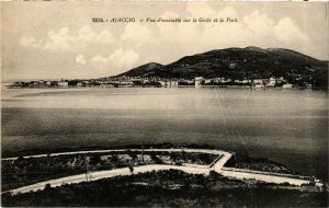 CPA CORSE - AJACCIO - Vue d'ensemble sur le Golfe et le Port (710239)