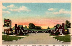 Salt Lake City, Utah - The Ken Ray Tourist Lodge - on So State Street - c1940