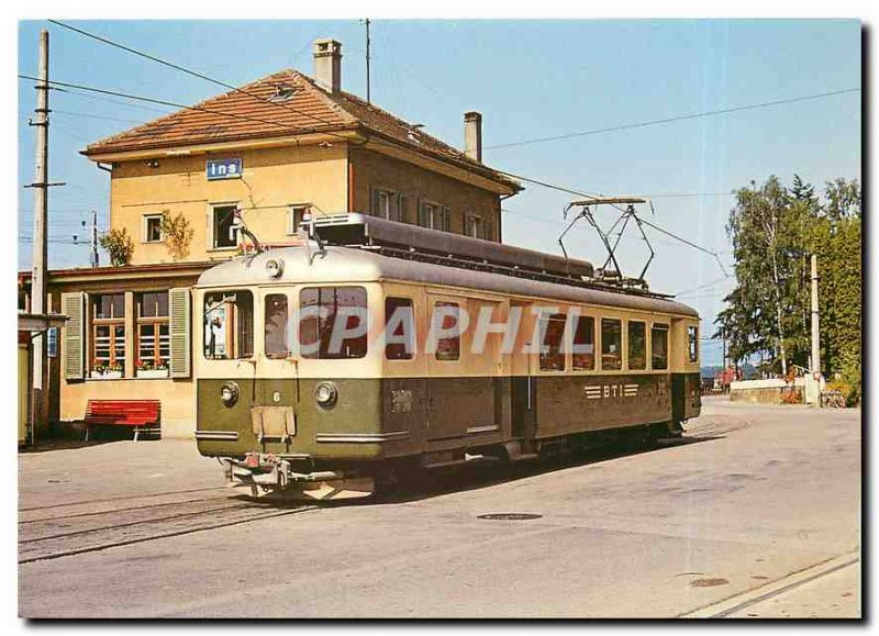 Postcard Old Tauffelen Ins Der Bahn BTI BDe 4 4 ??6