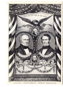 Scott, Graham, Grant National Whig Banner 1852, Candidates for President
